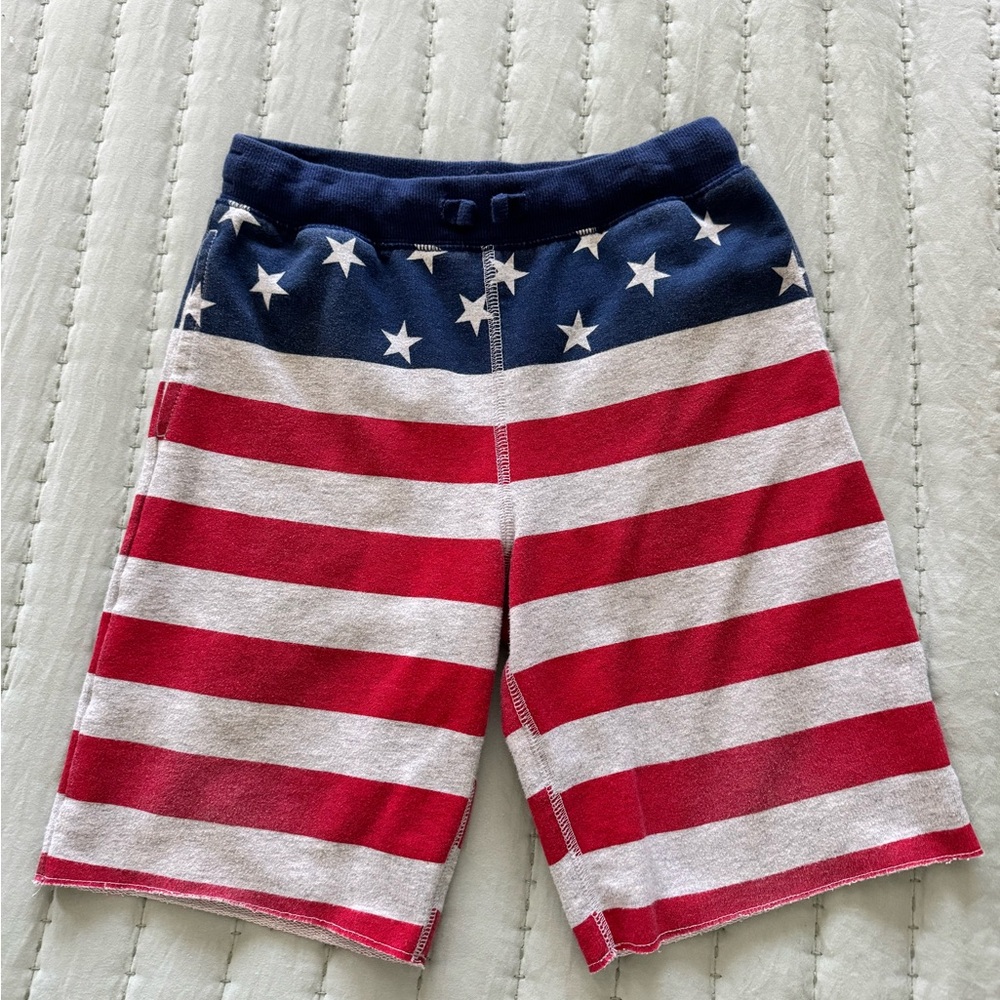 Boys American Flag Shorts